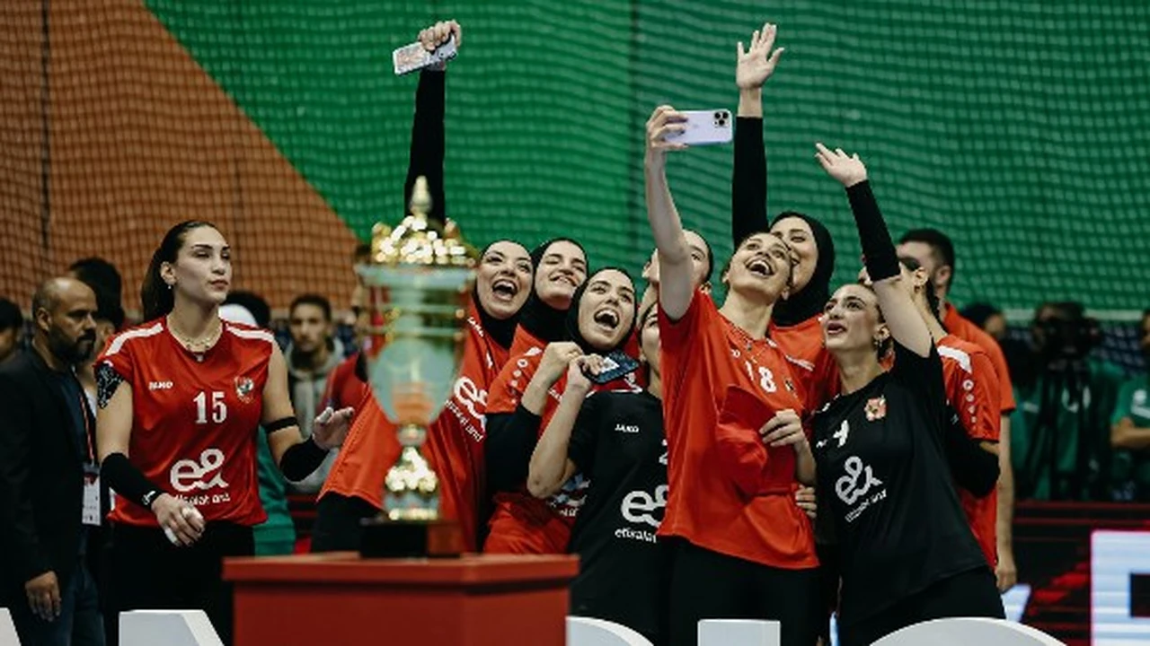 هيمنة حمراء على الجوائز الفردية في بطولة أفريقيا للطائرة